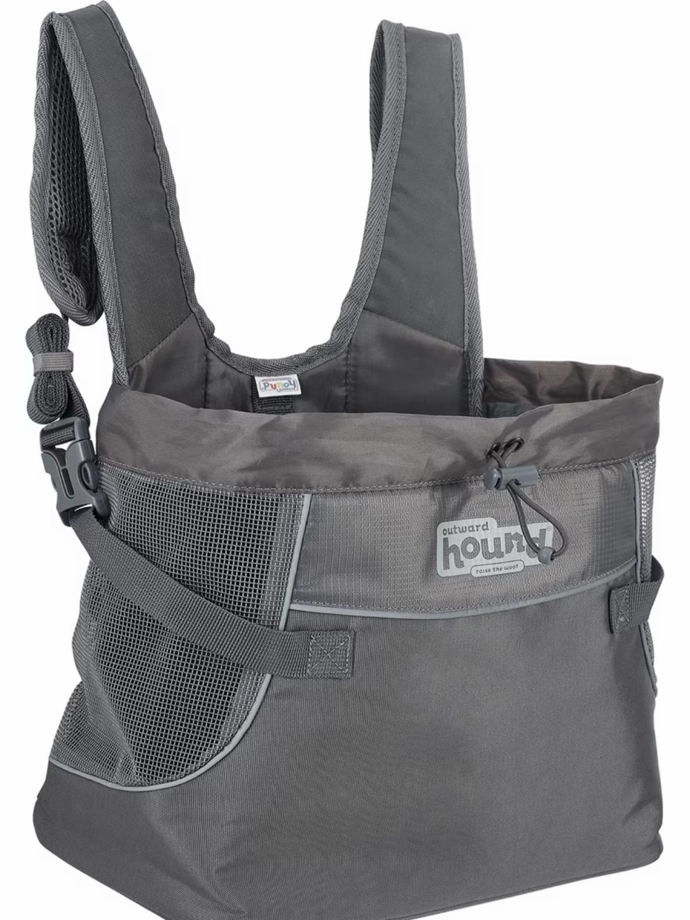 Outward Hound Gray Pet Front Carrier - Sling Style